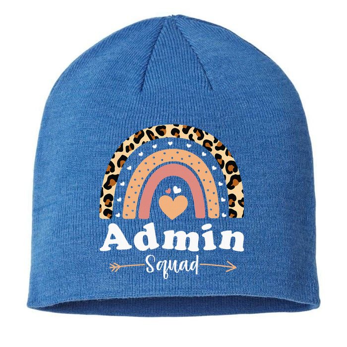 Admin Squad School Admin Assistant Principal Administrator Sustainable Beanie