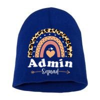 Admin Squad School Admin Assistant Principal Administrator Short Acrylic Beanie