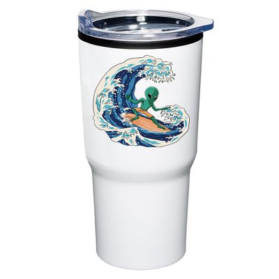 Alien Surfing Summer Surfer Tumbler