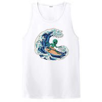 Alien Surfing Summer Surfer PosiCharge Competitor Tank