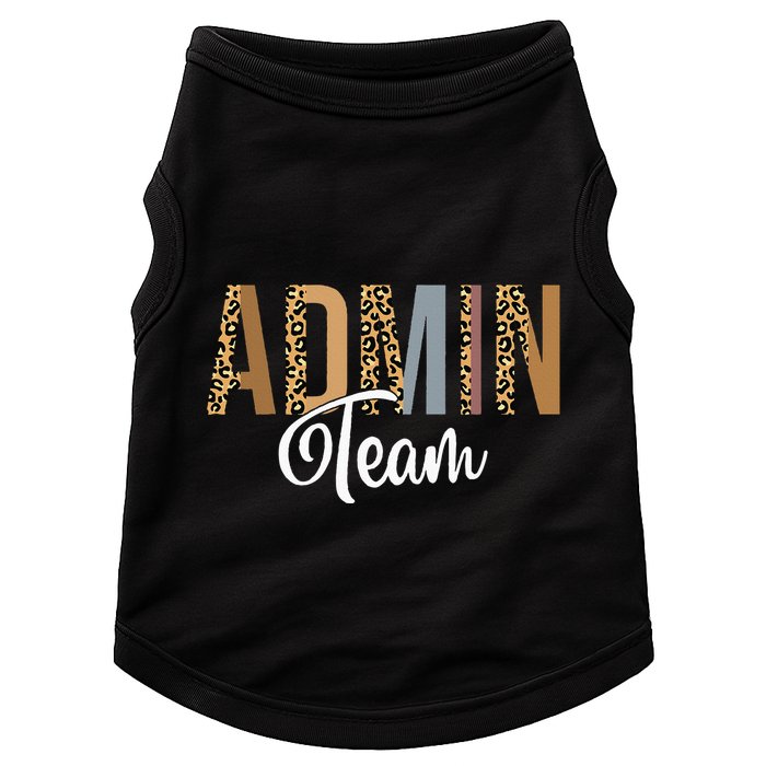 Admin Squad School Admin Team Principal Administrator Doggie Tank