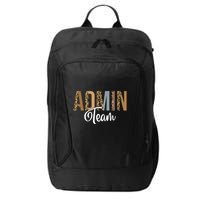 Admin Squad School Admin Team Principal Administrator City Backpack