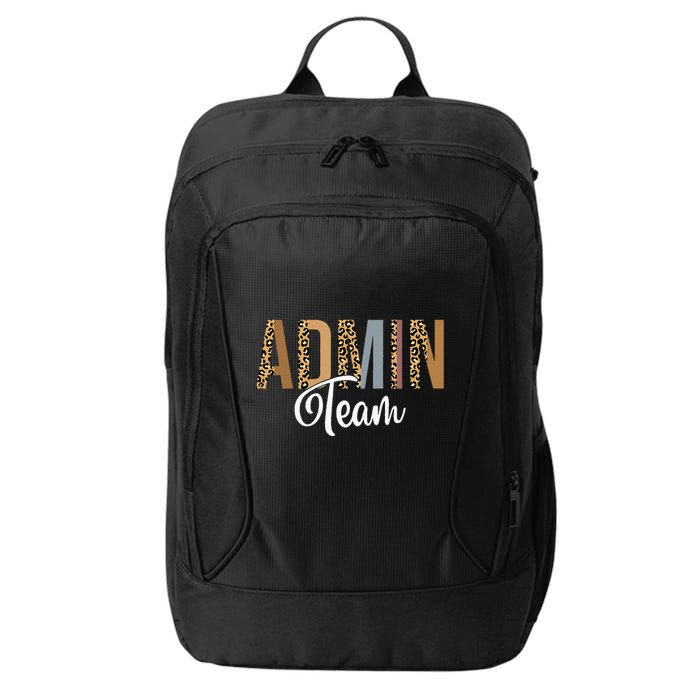 Admin Squad School Admin Team Principal Administrator City Backpack