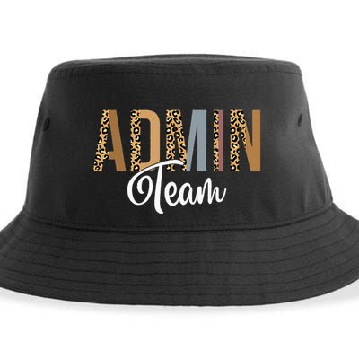 Admin Squad School Admin Team Principal Administrator Sustainable Bucket Hat