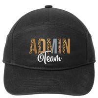 Admin Squad School Admin Team Principal Administrator 7-Panel Snapback Hat