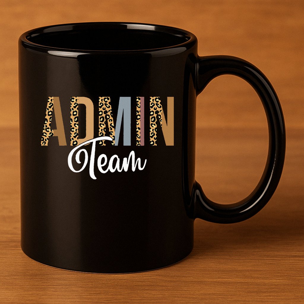 Admin Squad School Admin Team Principal Administrator 11oz C Handle Ceramic Mug