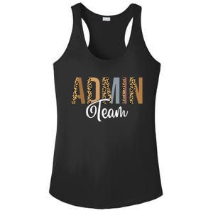 Admin Squad School Admin Team Principal Administrator Ladies PosiCharge Competitor Racerback Tank