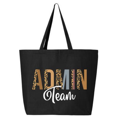 Admin Squad School Admin Team Principal Administrator 25L Jumbo Tote