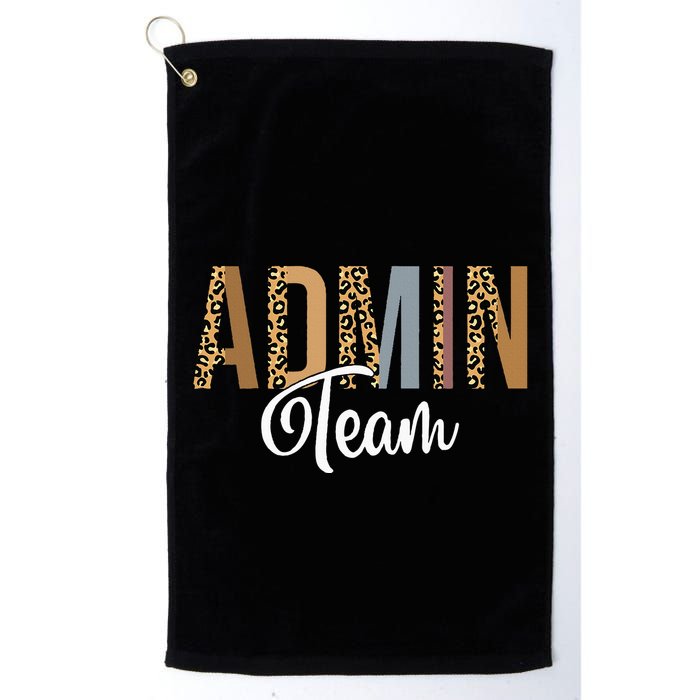 Admin Squad School Admin Team Principal Administrator Golf Towel