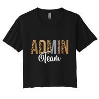 Admin Squad School Admin Team Principal Administrator Crop Top