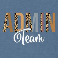Admin Squad School Admin Team Principal Administrator Garment-Dyed Sweatshirt