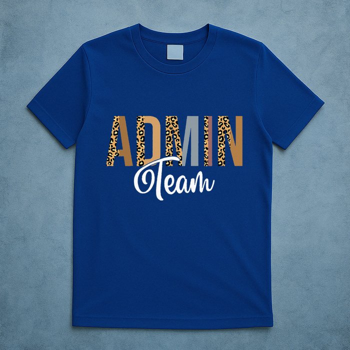 Admin Squad School Admin Team Principal Administrator T-Shirt