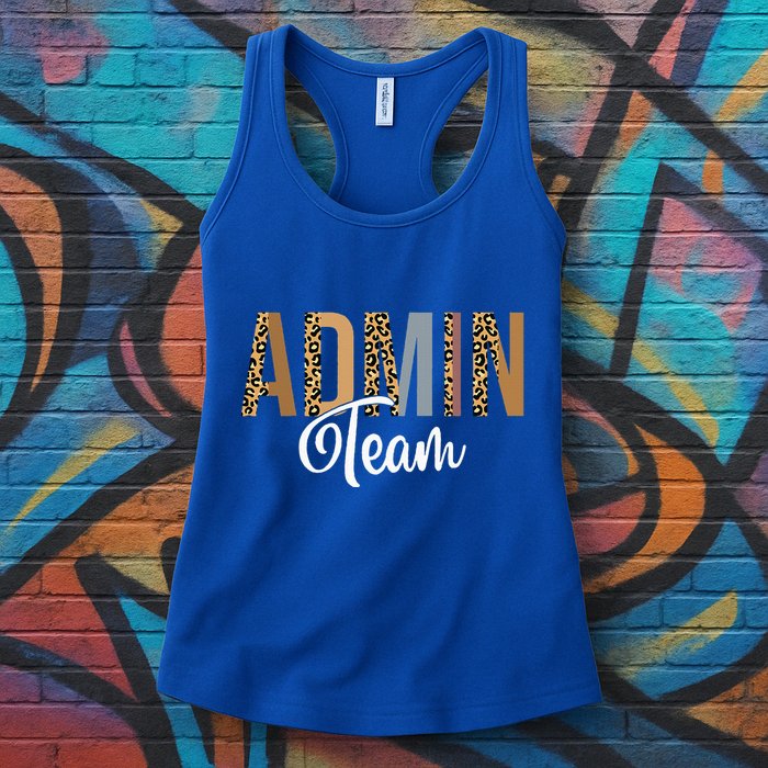 Admin Squad School Admin Team Principal Administrator Womens Tank Top