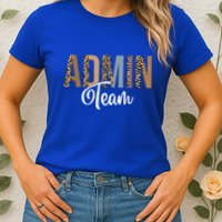Admin Squad School Admin Team Principal Administrator Womens T-Shirt