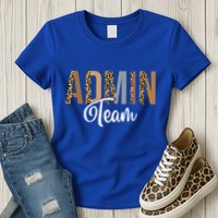 Admin Squad School Admin Team Principal Administrator Womens T-Shirt