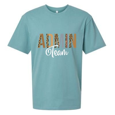 Admin Squad School Admin Team Principal Administrator Sueded Cloud Jersey T-Shirt