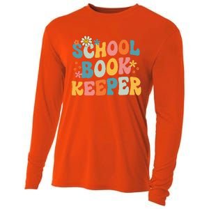 Admin Squad School Assistant Principal School Bookkeeper Cooling Performance Long Sleeve Crew