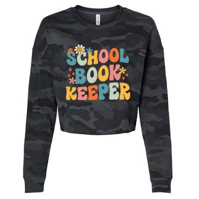 Admin Squad School Assistant Principal School Bookkeeper Cropped Pullover Crew