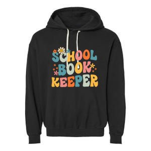 Admin Squad School Assistant Principal School Bookkeeper Garment-Dyed Fleece Hoodie