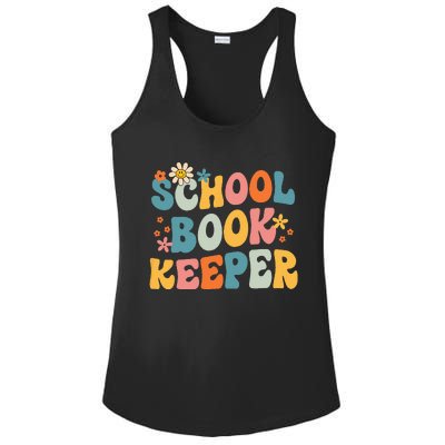 Admin Squad School Assistant Principal School Bookkeeper Ladies PosiCharge Competitor Racerback Tank