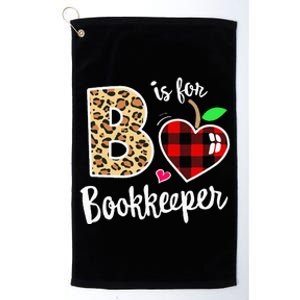 Admin Squad School Assistant Principal School Bookkeeper Platinum Collection Golf Towel