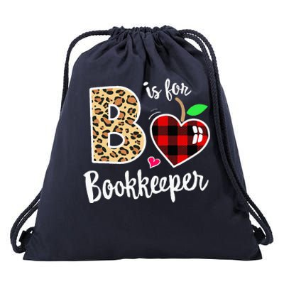 Admin Squad School Assistant Principal School Bookkeeper Drawstring Bag