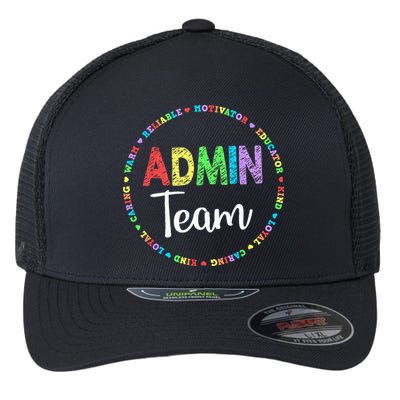 Admin Squad School Assistant Principal Team Administrator Flexfit Unipanel Trucker Cap