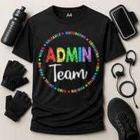 Admin Squad School Assistant Principal Team Administrator Performance Shirt