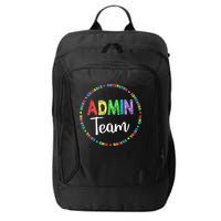 Admin Squad School Assistant Principal Team Administrator City Backpack
