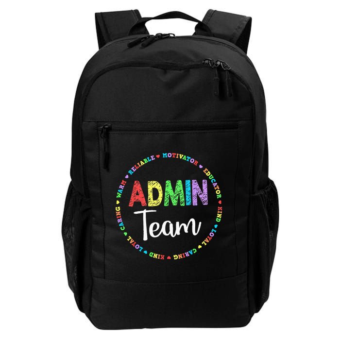 Admin Squad School Assistant Principal Team Administrator Backpack