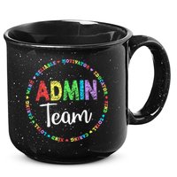 Admin Squad School Assistant Principal Team Administrator 15oz Campfire Ceramic Mug