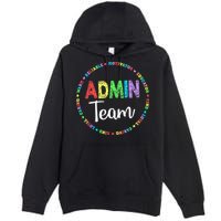 Admin Squad School Assistant Principal Team Administrator Premium Pullover Hoodie