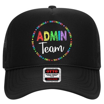 Admin Squad School Assistant Principal Team Administrator Trucker Hat