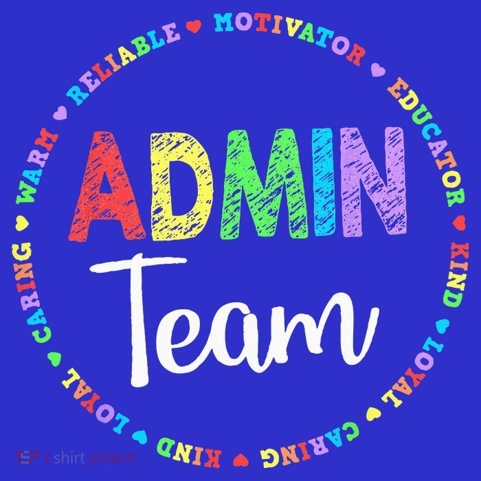 Admin Squad School Assistant Principal Team Administrator Sweatshirt