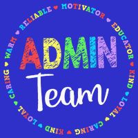 Admin Squad School Assistant Principal Team Administrator 16 in Basic Backpack