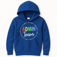 Admin Squad School Assistant Principal Team Administrator Kids Hoodie