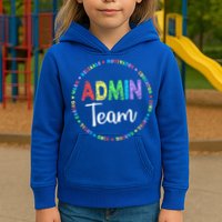 Admin Squad School Assistant Principal Team Administrator Kids Hoodie