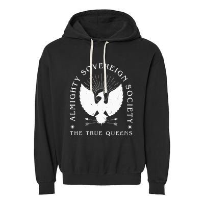 Almighty Sovereign Society Zodiac Academy Geraldine Grus Garment-Dyed Fleece Hoodie