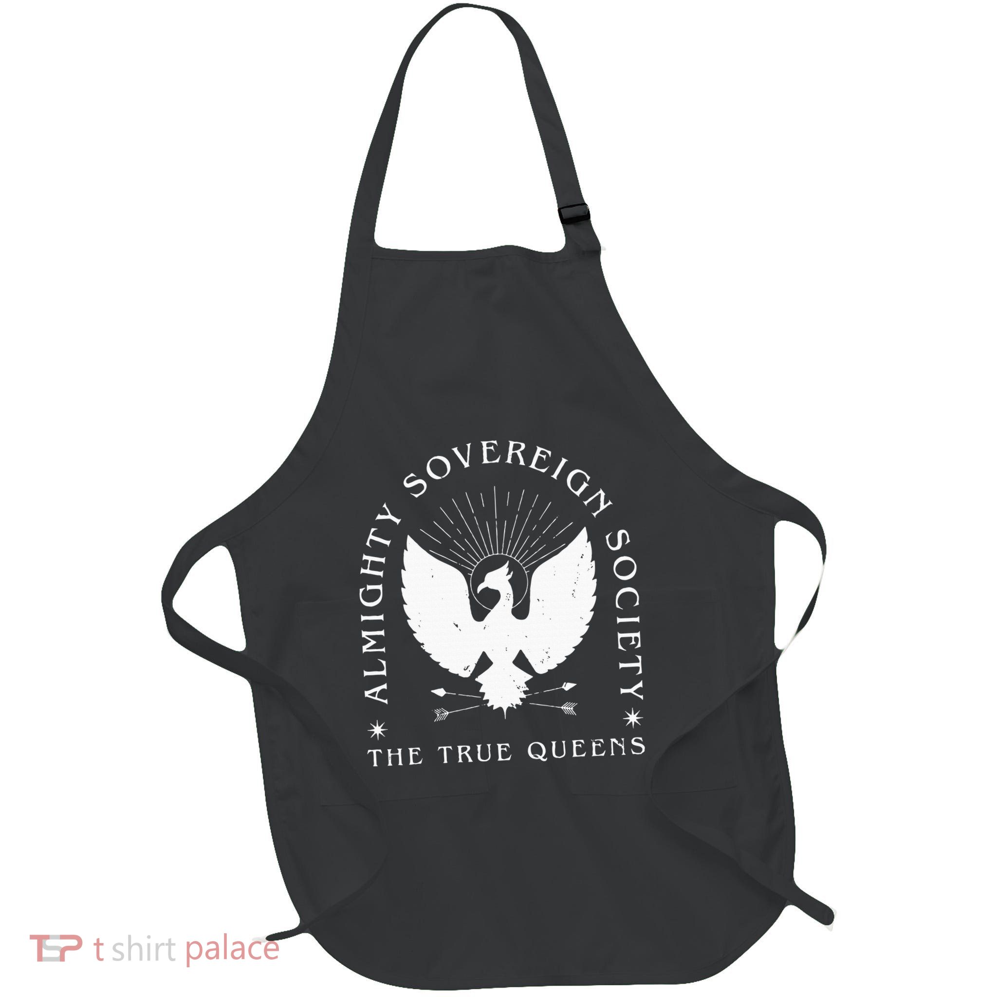 Almighty Sovereign Society Zodiac Academy Geraldine Grus Full-Length Apron With Pockets