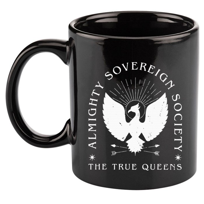 Almighty Sovereign Society Zodiac Academy Geraldine Grus 11oz C Handle Ceramic Mug