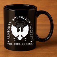 Almighty Sovereign Society Zodiac Academy Geraldine Grus 11oz C Handle Ceramic Mug