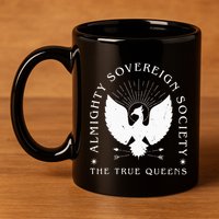 Almighty Sovereign Society Zodiac Academy Geraldine Grus 11oz C Handle Ceramic Mug