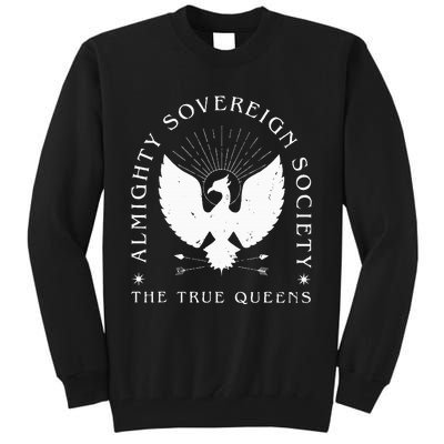 Almighty Sovereign Society Zodiac Academy Geraldine Grus Tall Sweatshirt