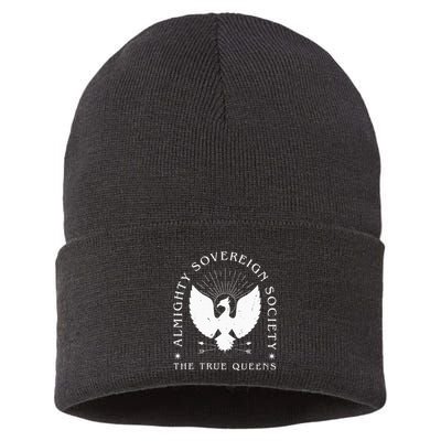 Almighty Sovereign Society Zodiac Academy Geraldine Grus Sustainable Knit Beanie