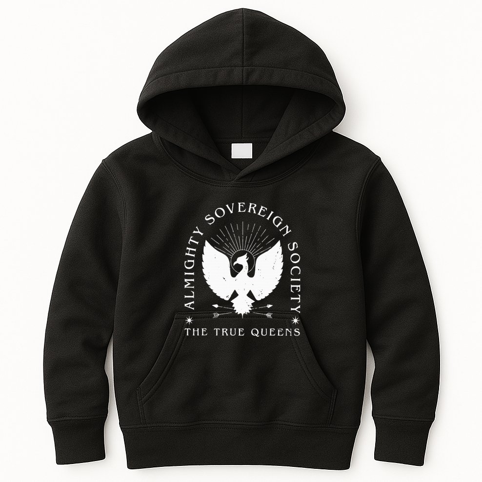Almighty Sovereign Society Zodiac Academy Geraldine Grus Kids Hoodie