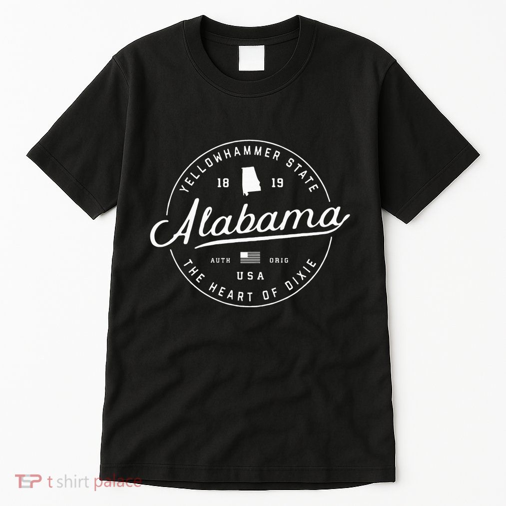 Alabama State Slogan Travel Vacation Tall T-Shirt