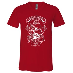 A Smooth Sea V-Neck T-Shirt