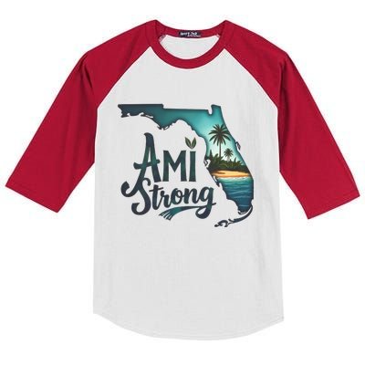 Ami Strong Support Florida Kids Colorblock Raglan Jersey