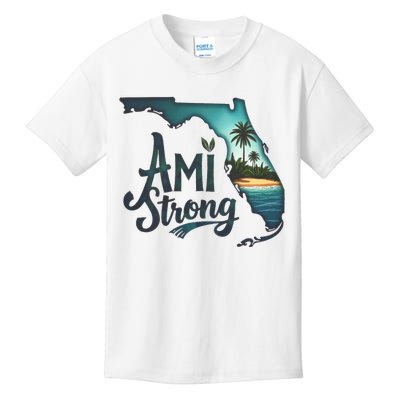 Ami Strong Support Florida Kids T-Shirt