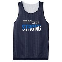 Always Stay Strong Mesh Reversible Basketball Jersey Tank